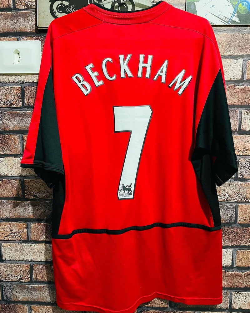 MAILLOT MANCHESTER UNITED 2002 2004 - DOMICILE