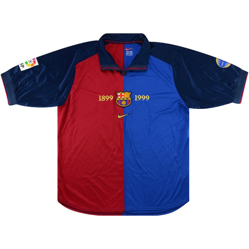 MAILLOT BARCELONE 1999 2000 - DOMICILE