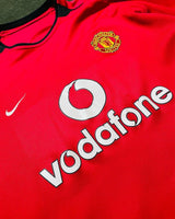 MAILLOT MANCHESTER UNITED 2002 2004 - DOMICILE