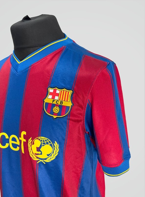 MAILLOT BARCELONE 2009 2010 - DOMICILE