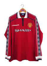 MAILLOT MANCHESTER UNITED 98 99 - DOMICILE