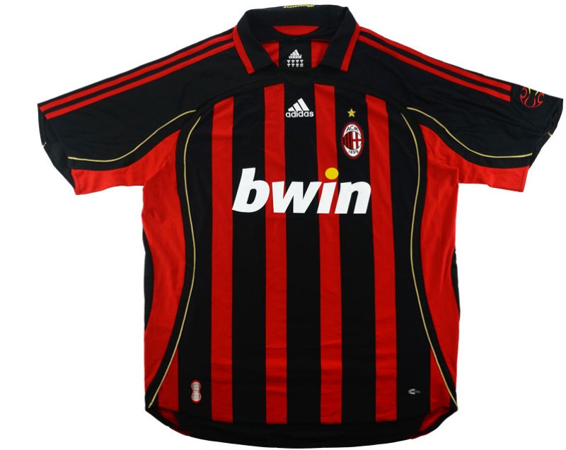 MAILLOT AC MILAN 2006 2007 - DOMICILE