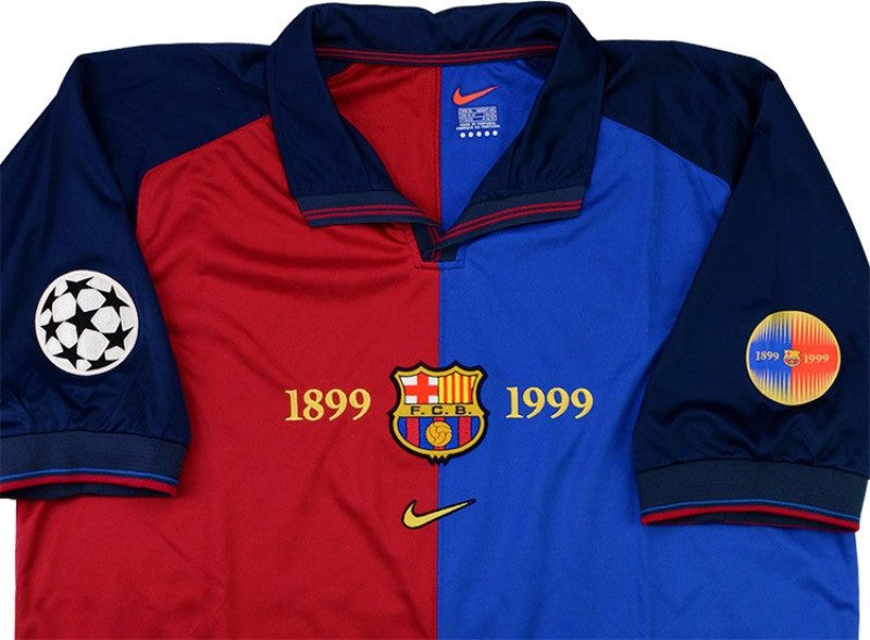 MAILLOT BARCELONE 1999 2000 - DOMICILE