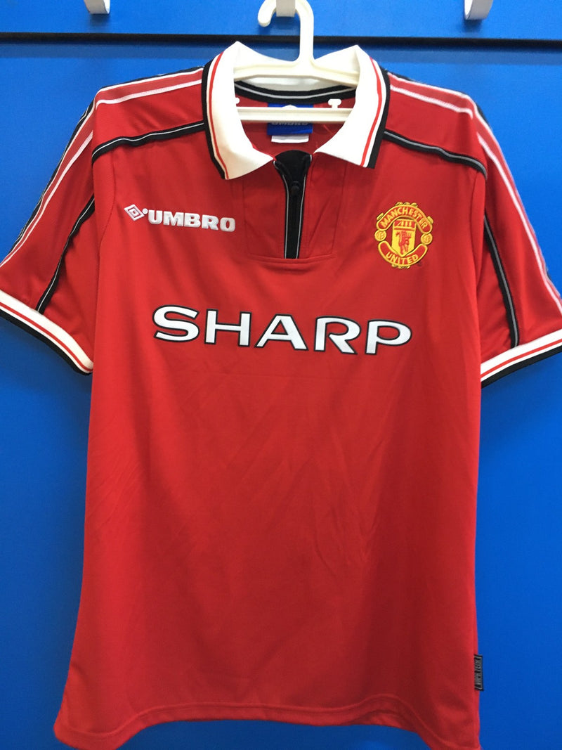 MAILLOT MANCHESTER UNITED 98 99 - DOMICILE