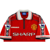 MAILLOT MANCHESTER UNITED 98 99 - DOMICILE